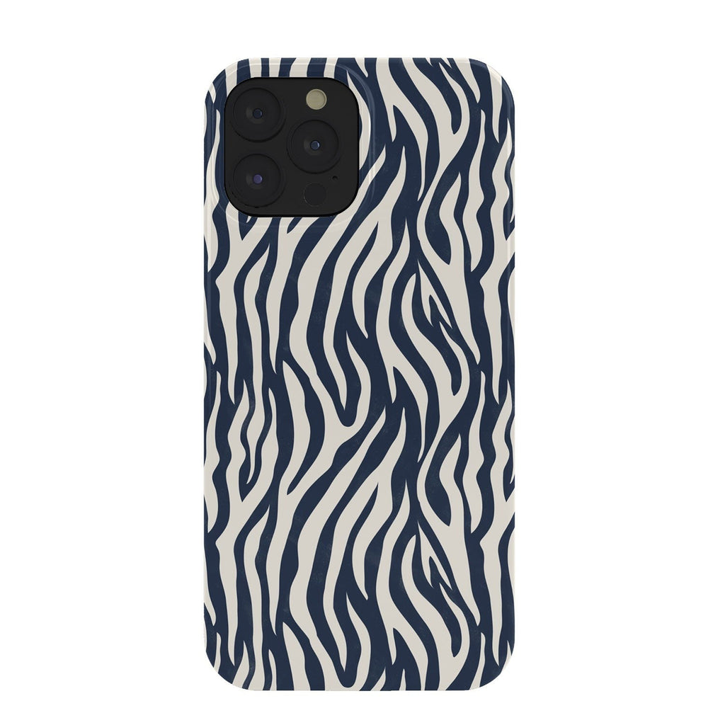 Avenie BR Navy Tiger Stripes Phone Case