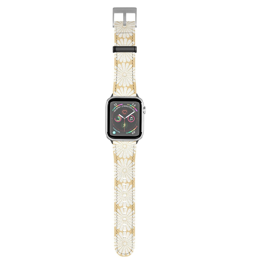 Colour Poems Retro Daisy XXIV Apple Watch Band