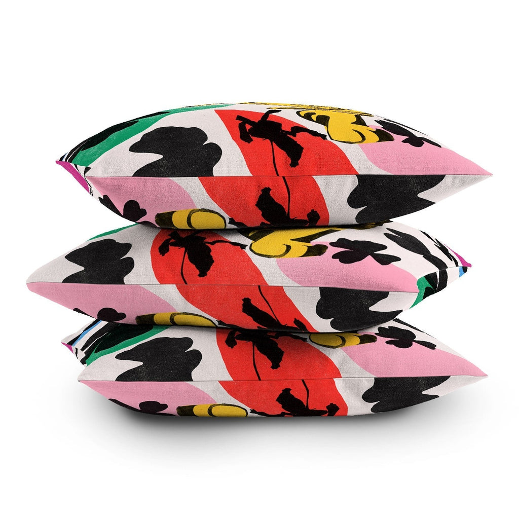 Garima Dhawan wild 3 Outdoor Throw Pillow