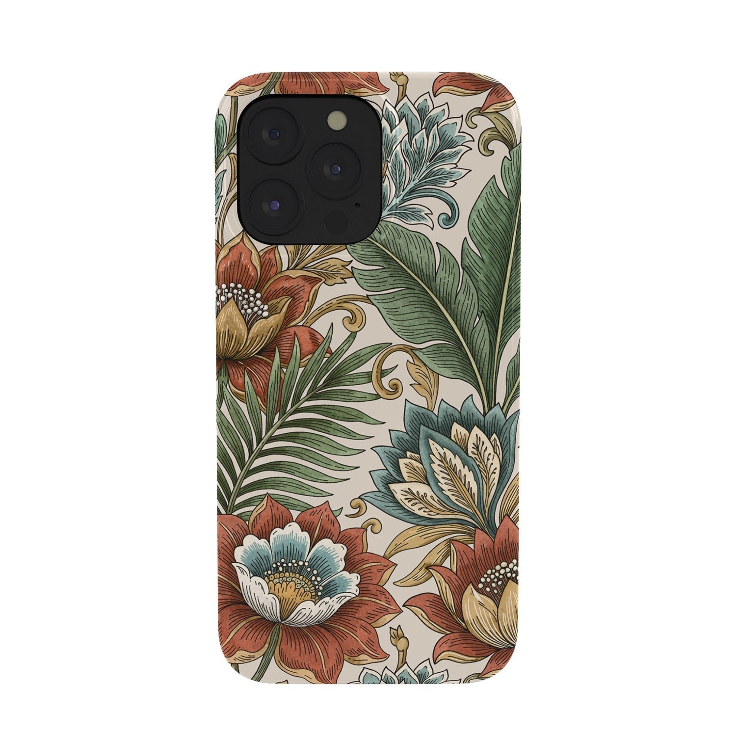 Marta Barragan Camarasa Retro Jungle Garden Phone Case