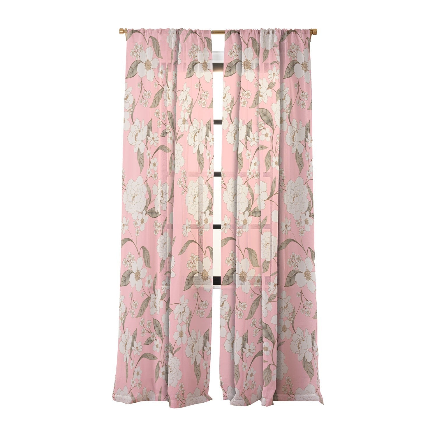 Gabriela Fuente Roberta in Pink Sheer Non Repeat
