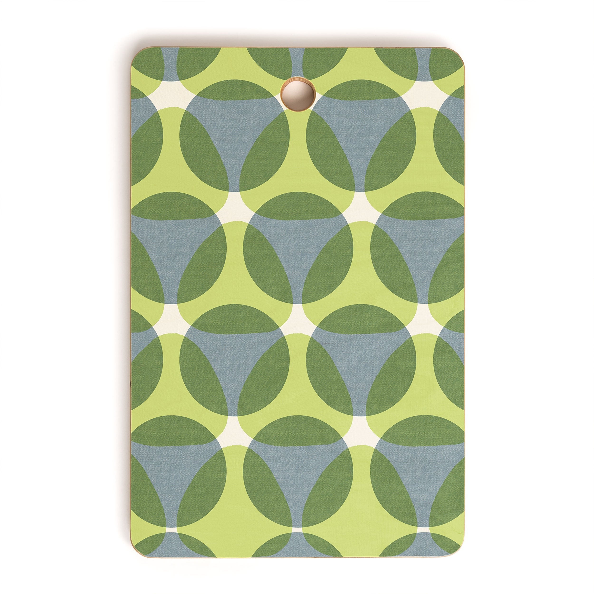Marta Barragan Camarasa Stylish Retro Circle Cutting Board Rectangle