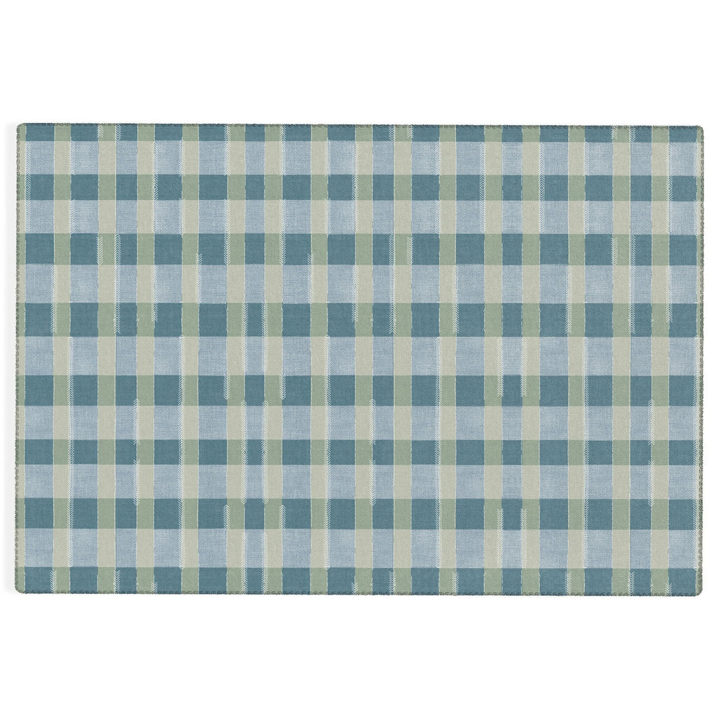 Marta Barragan Camarasa Country Style Checks Outdoor Rug