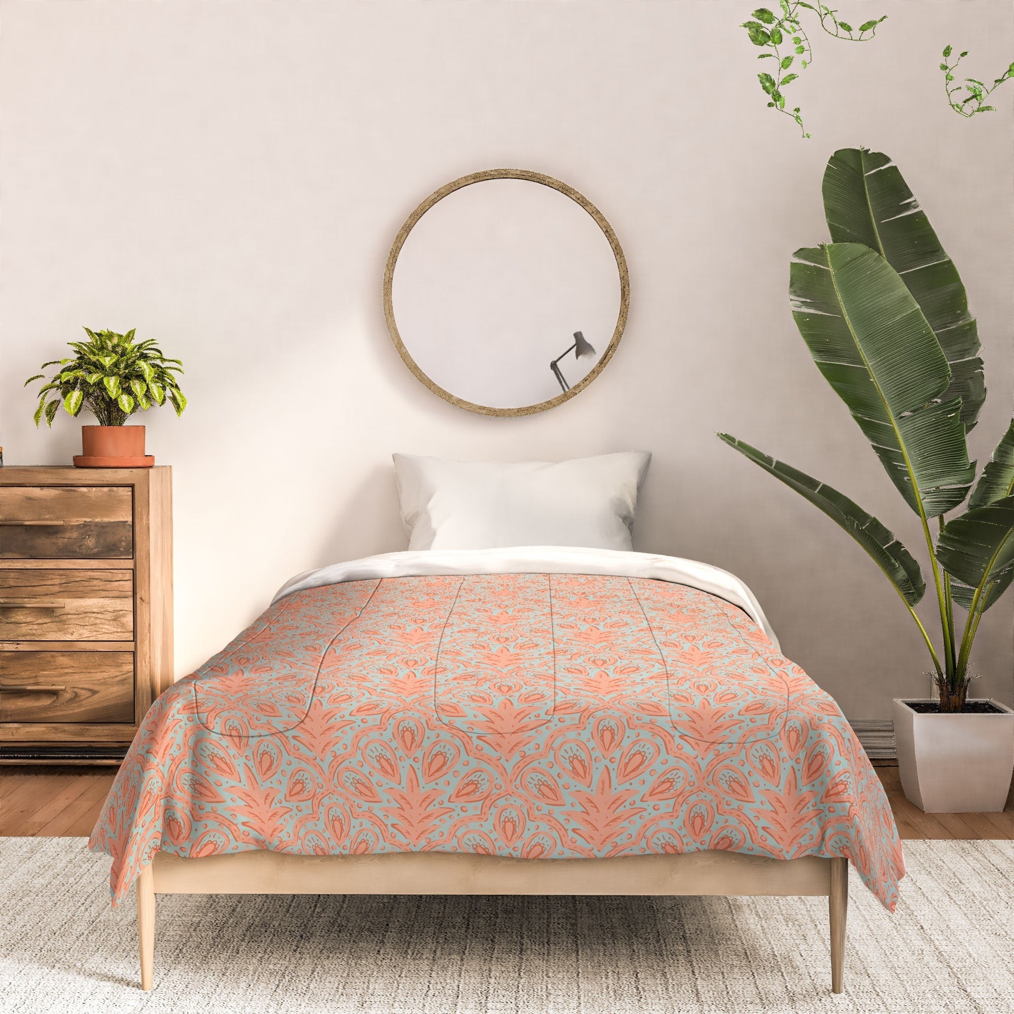 CoastL Studio Palm Scallop Comforter