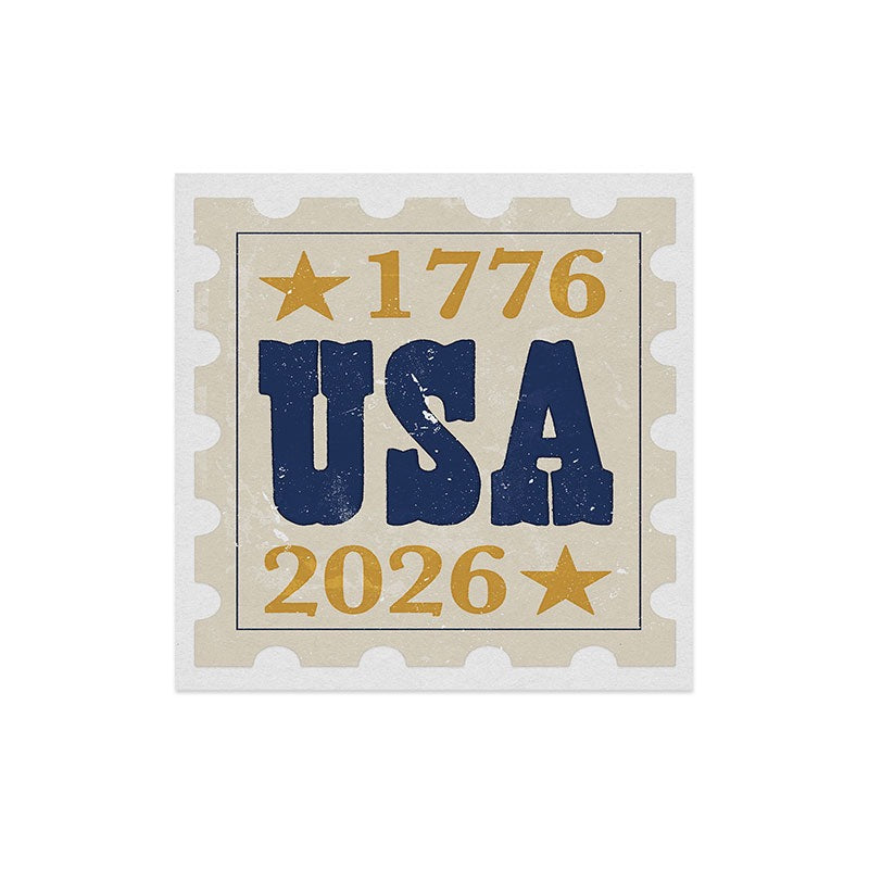 DENY Designs USA Stamp Art Print