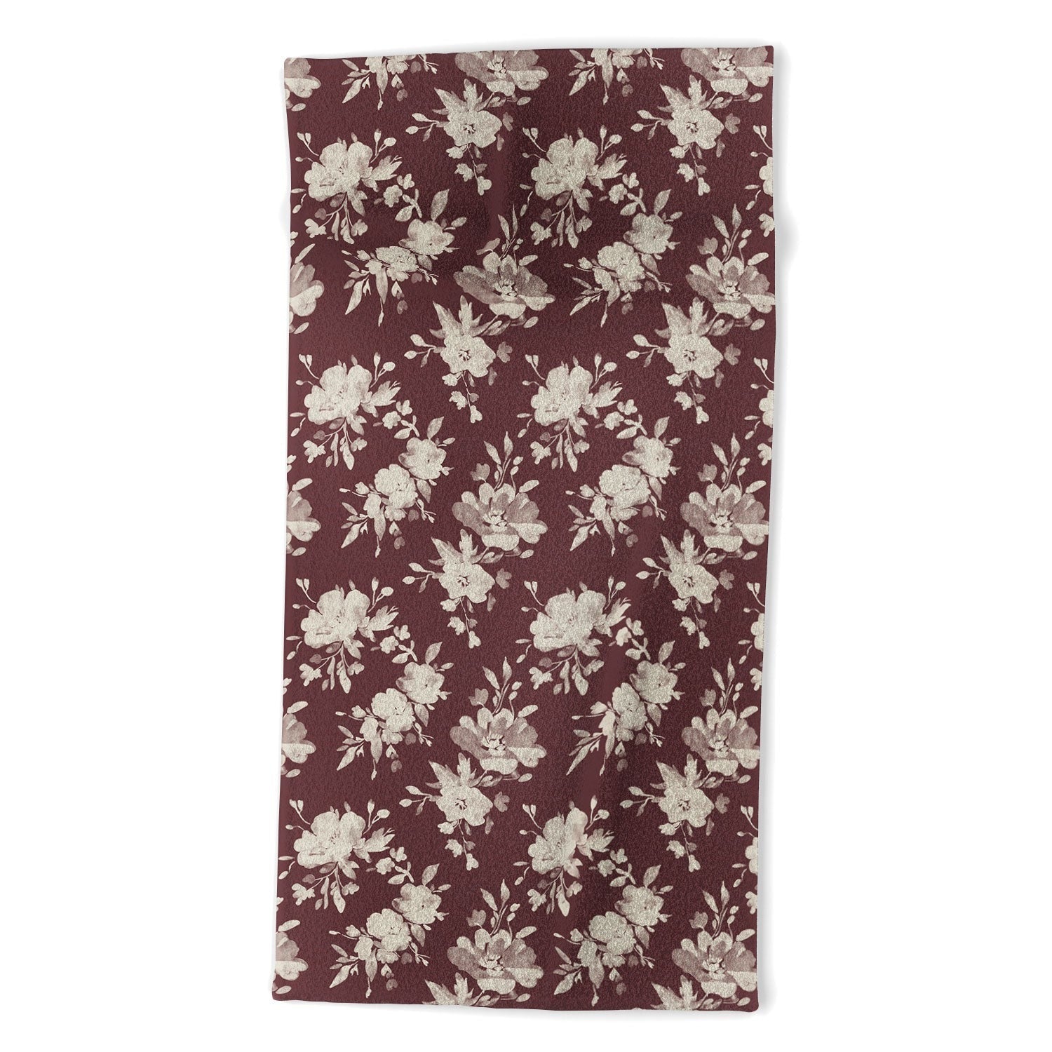 Marta Barragan Camarasa Antique Petal Romance Beach Towel