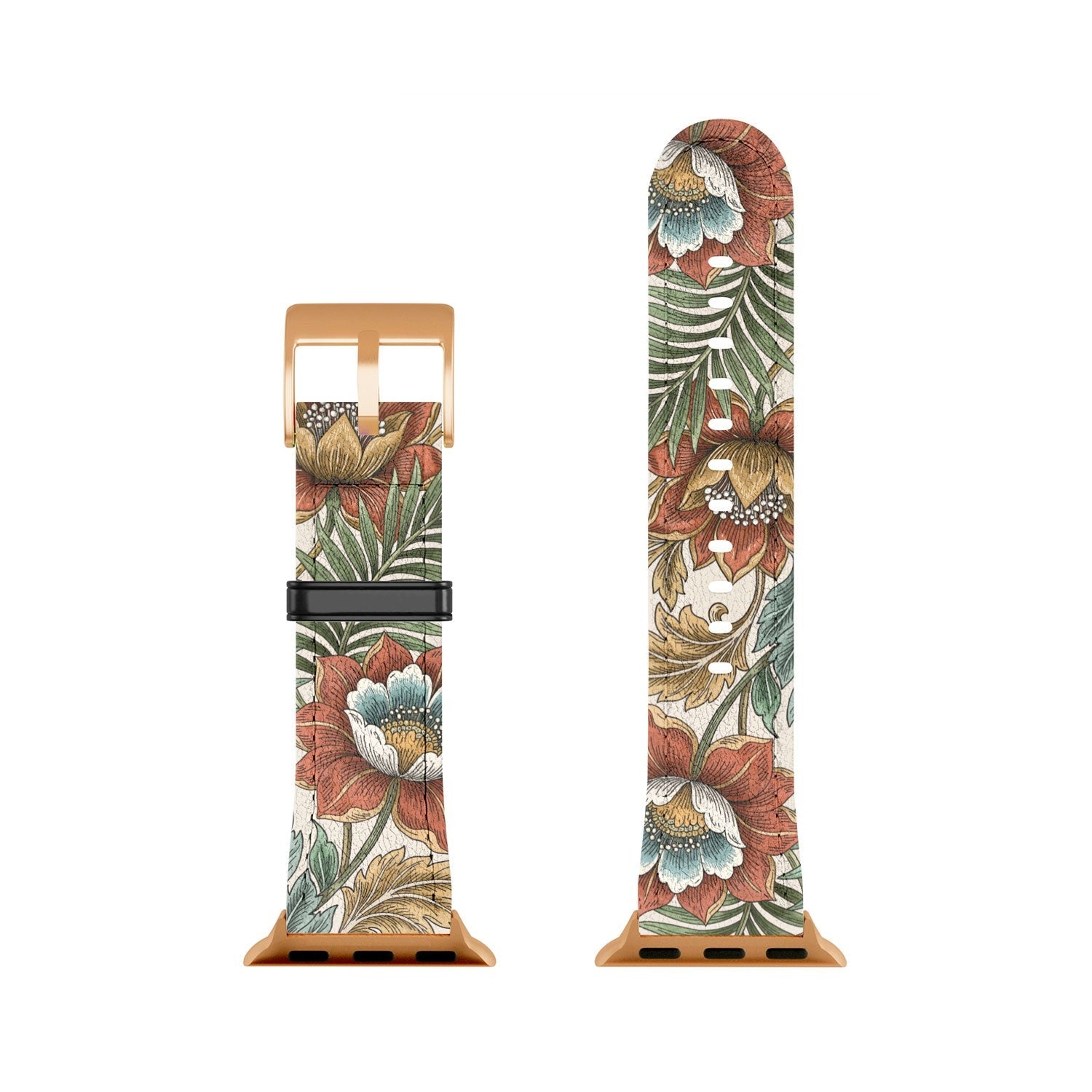 Marta Barragan Camarasa Retro Jungle Garden Apple Watch Band