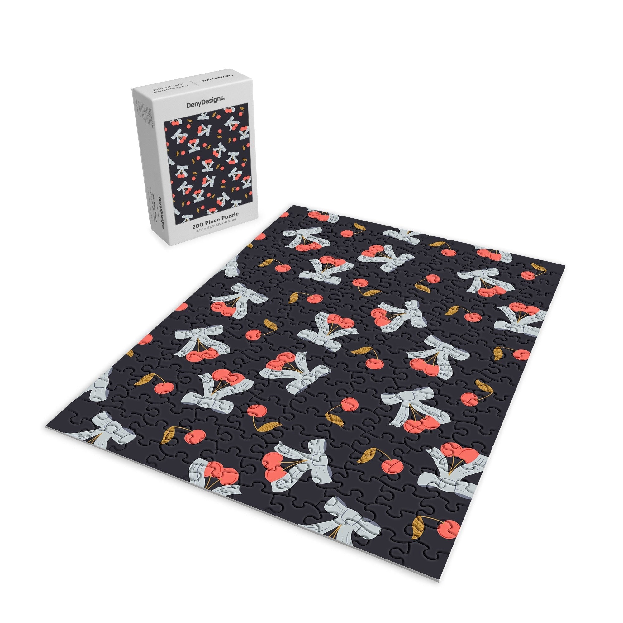 Jennifer Labre Cherries and Bows Puzzle