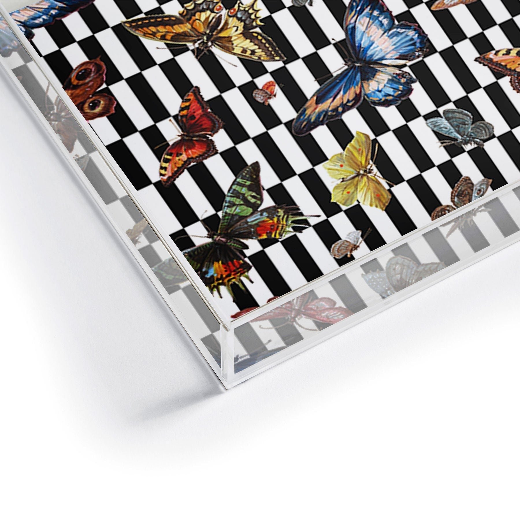 kikasworkshop Butterfly Ballet Acrylic Tray