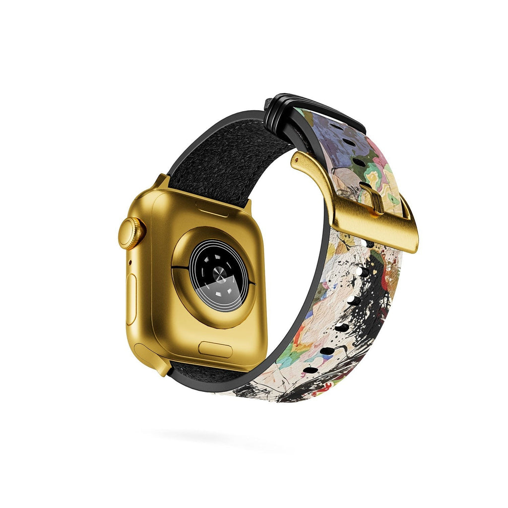 83 Oranges Echoes Beneath the Surface Apple Watch Band