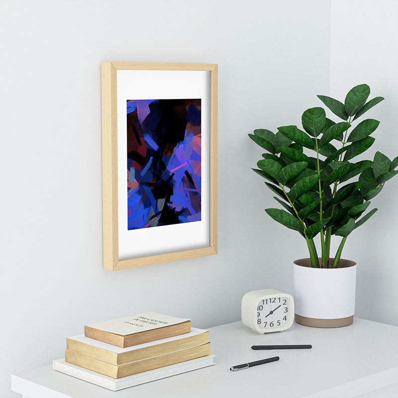83 Oranges Midnight Sparks Recessed Framing Rectangle