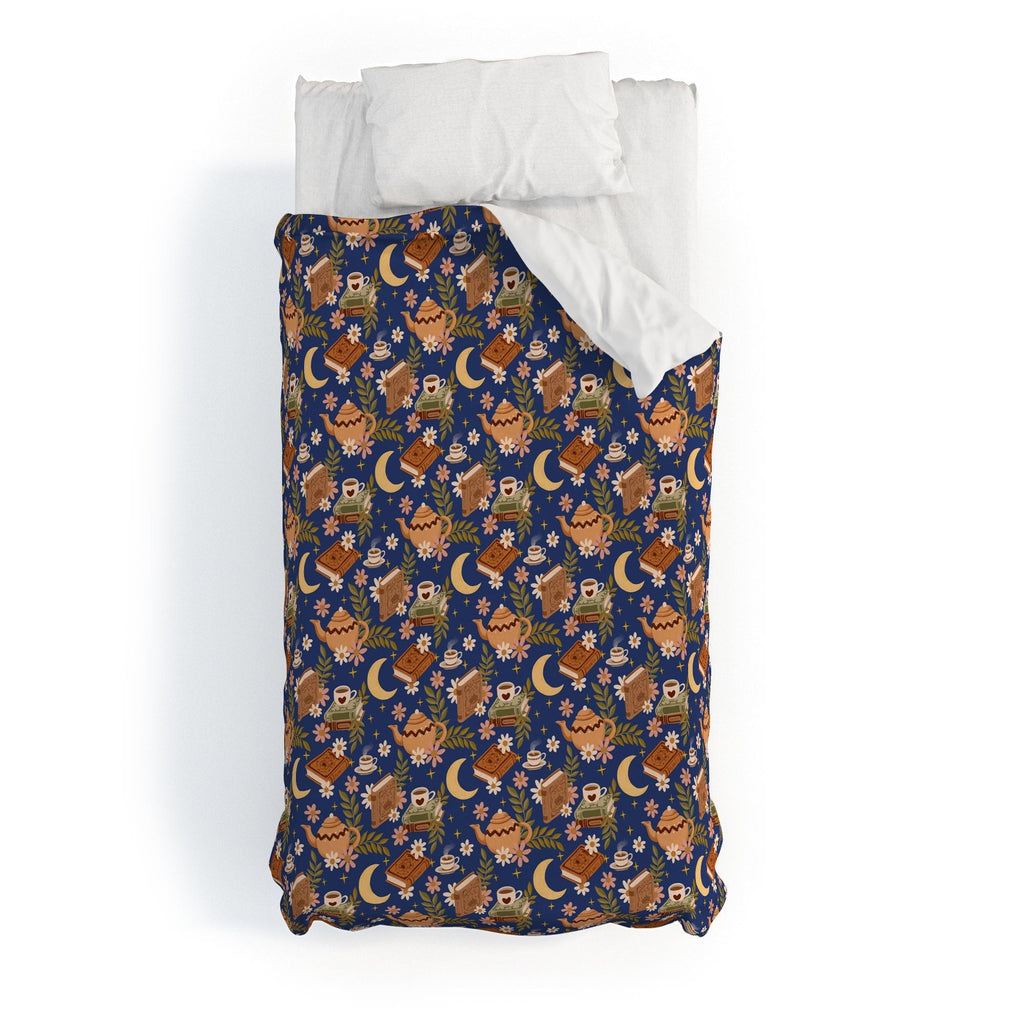 Avenie Moonlit Reading Nook II Duvet Cover