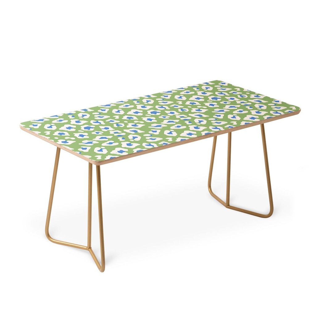 Avenie BR Cheetah Print Coffee Table