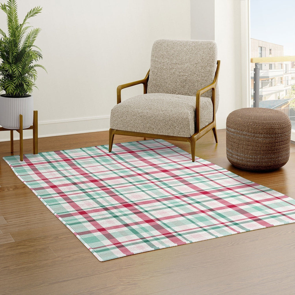 Lisa Argyropoulos Merry Vintage Plaid Area Rug
