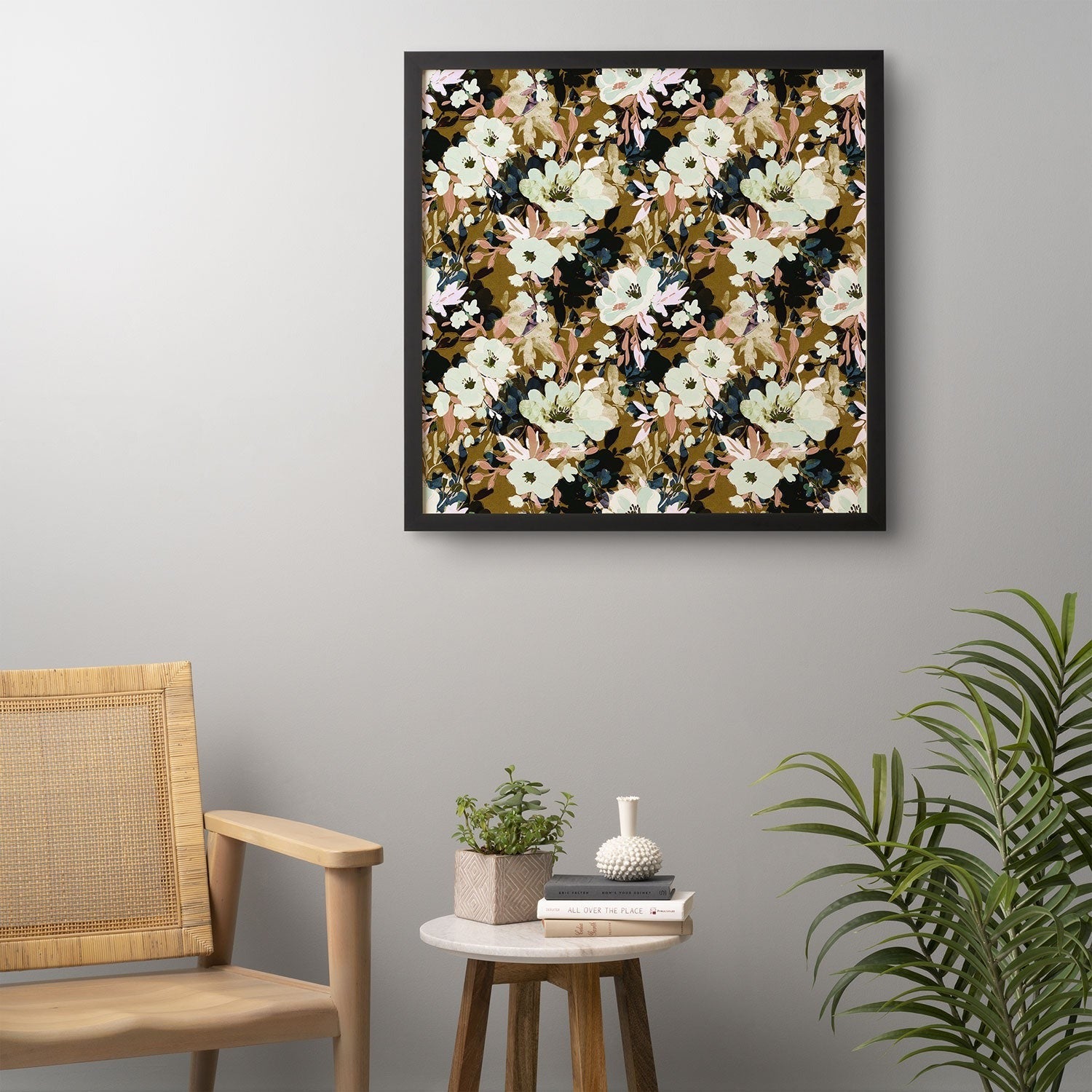 Marta Barragan Camarasa Romantic Floral Fusion Framed Wall Art