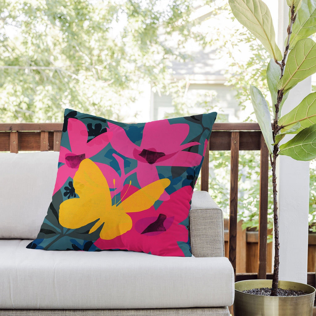 Garima Dhawan wild 1 Outdoor Throw Pillow