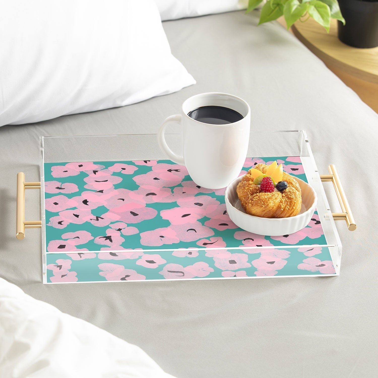 Garima Dhawan hydrangea 14 Acrylic Tray