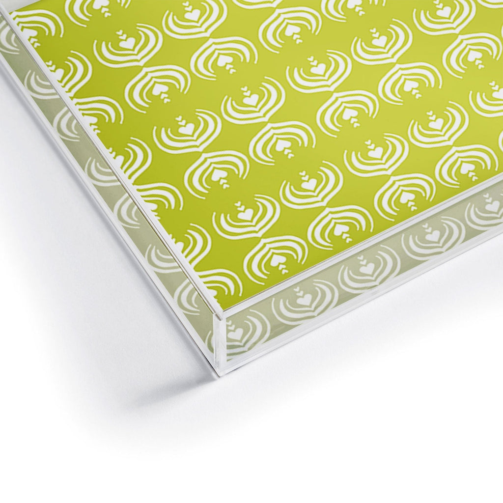 Design by Spark Matcha Latte Art Acrylic Tray