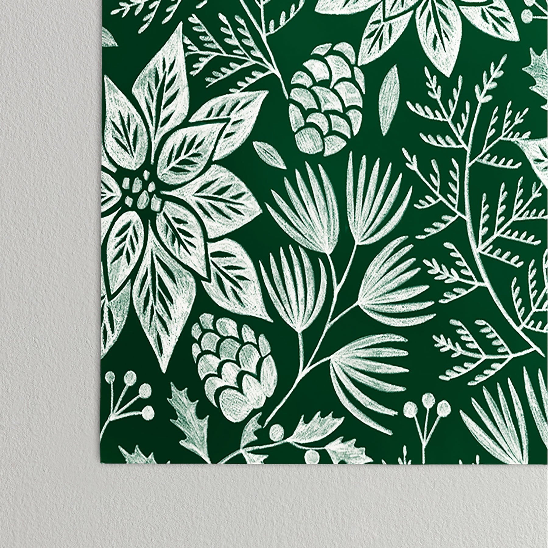 Pimlada Phuapradit Christmas Poinsettia Poster