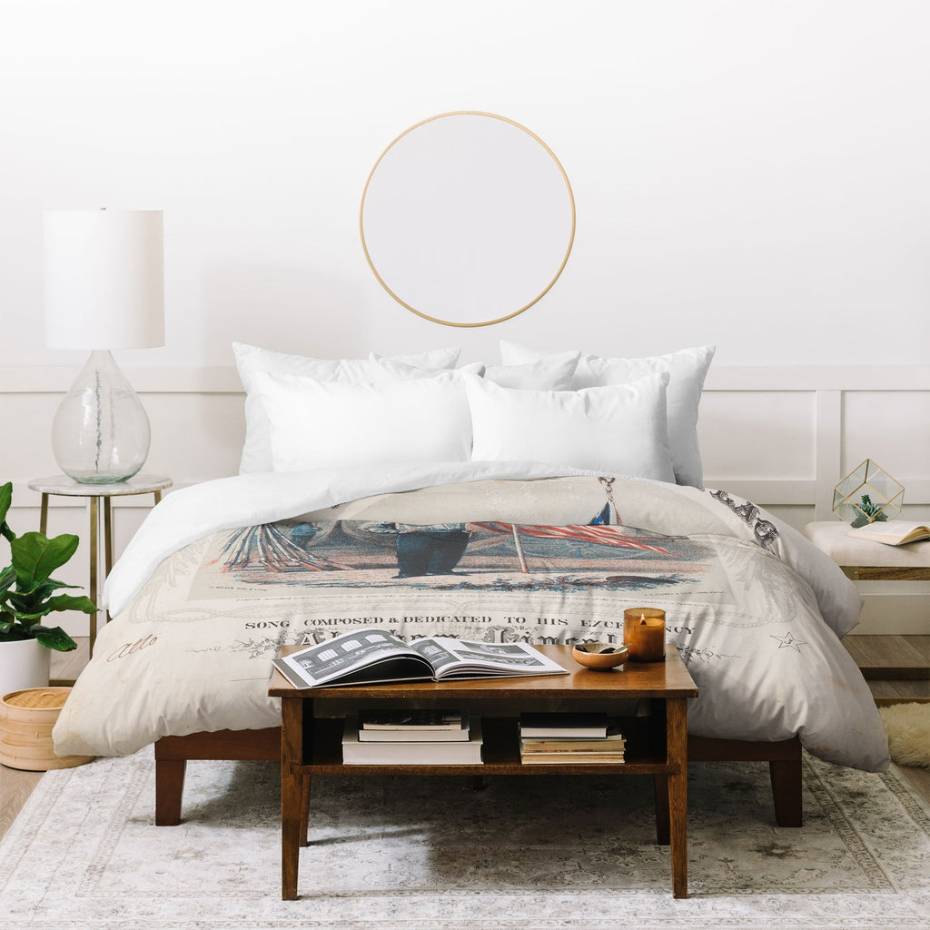 DENY Designs Our Country s Flag Duvet Cover