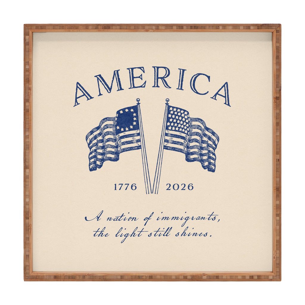 DENY Designs America250 Square Tray