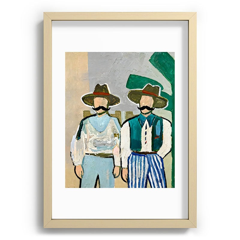 83 Oranges Side By Side Cowboy Edition Recessed Framing Rectangle