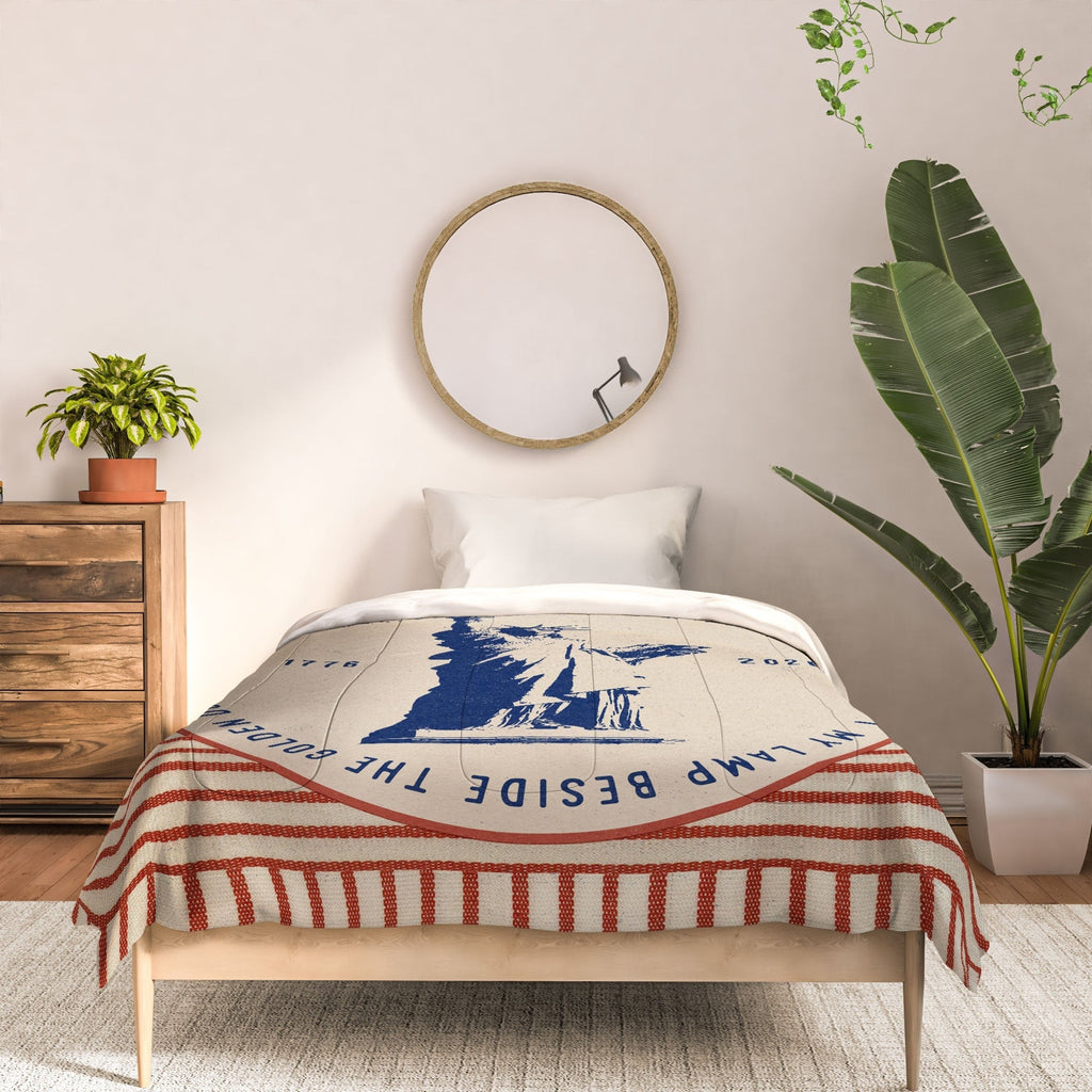 DENY Designs Life Liberty Comforter