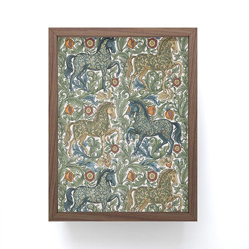 Marta Barragan Camarasa Renaissance Horse Garden Framed Mini Art Print