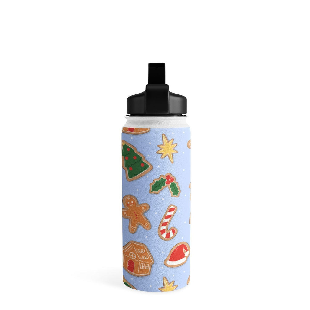Love_Ryming Christmas Cookies Water Bottle
