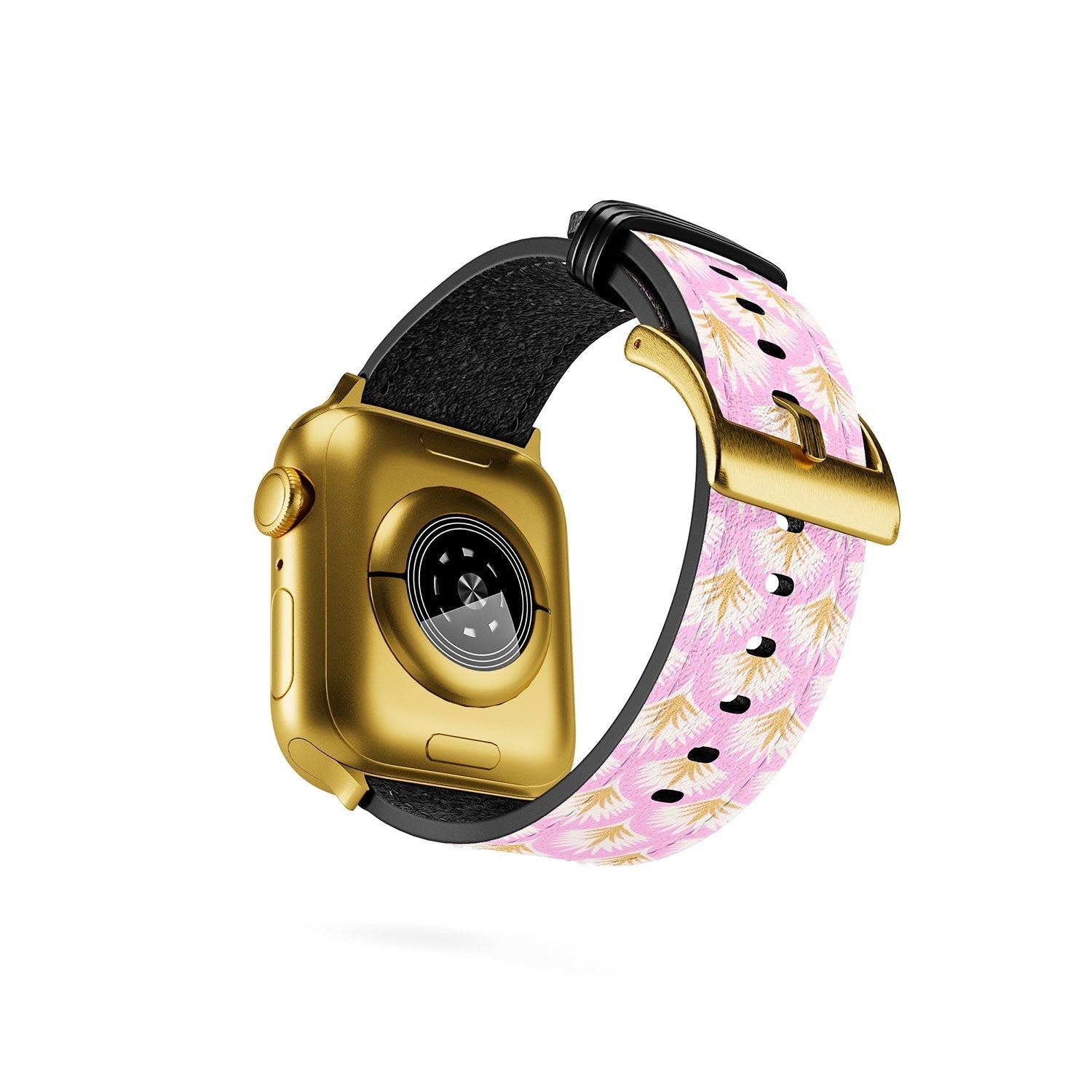 Jennifer Labre Pink Palmetto Apple Watch Band