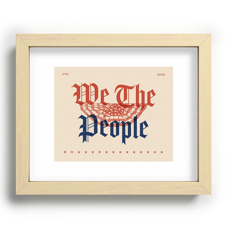 DENY Designs We The People ii Recessed Framing Rectangle