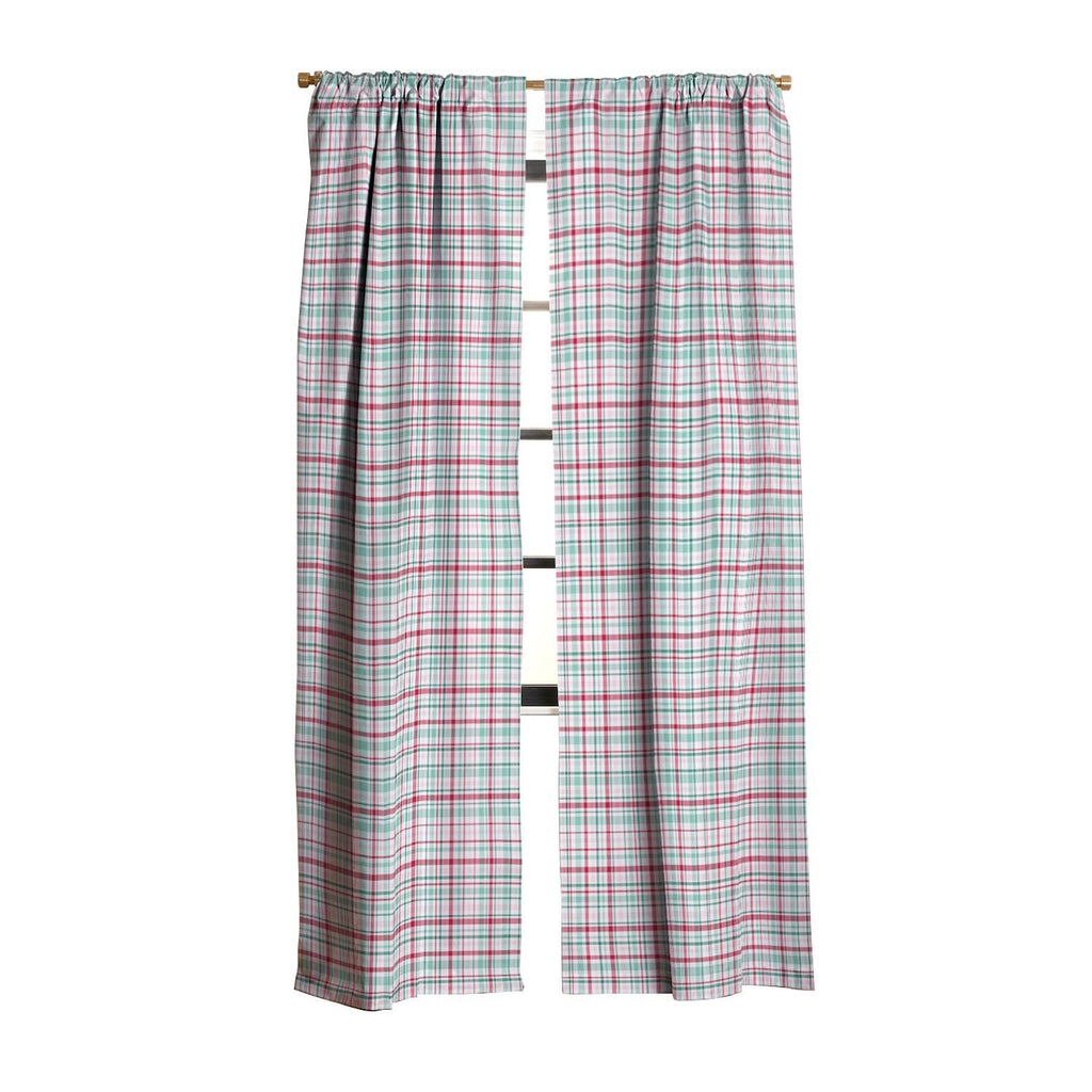 Lisa Argyropoulos Merry Vintage Plaid Blackout Window Curtain