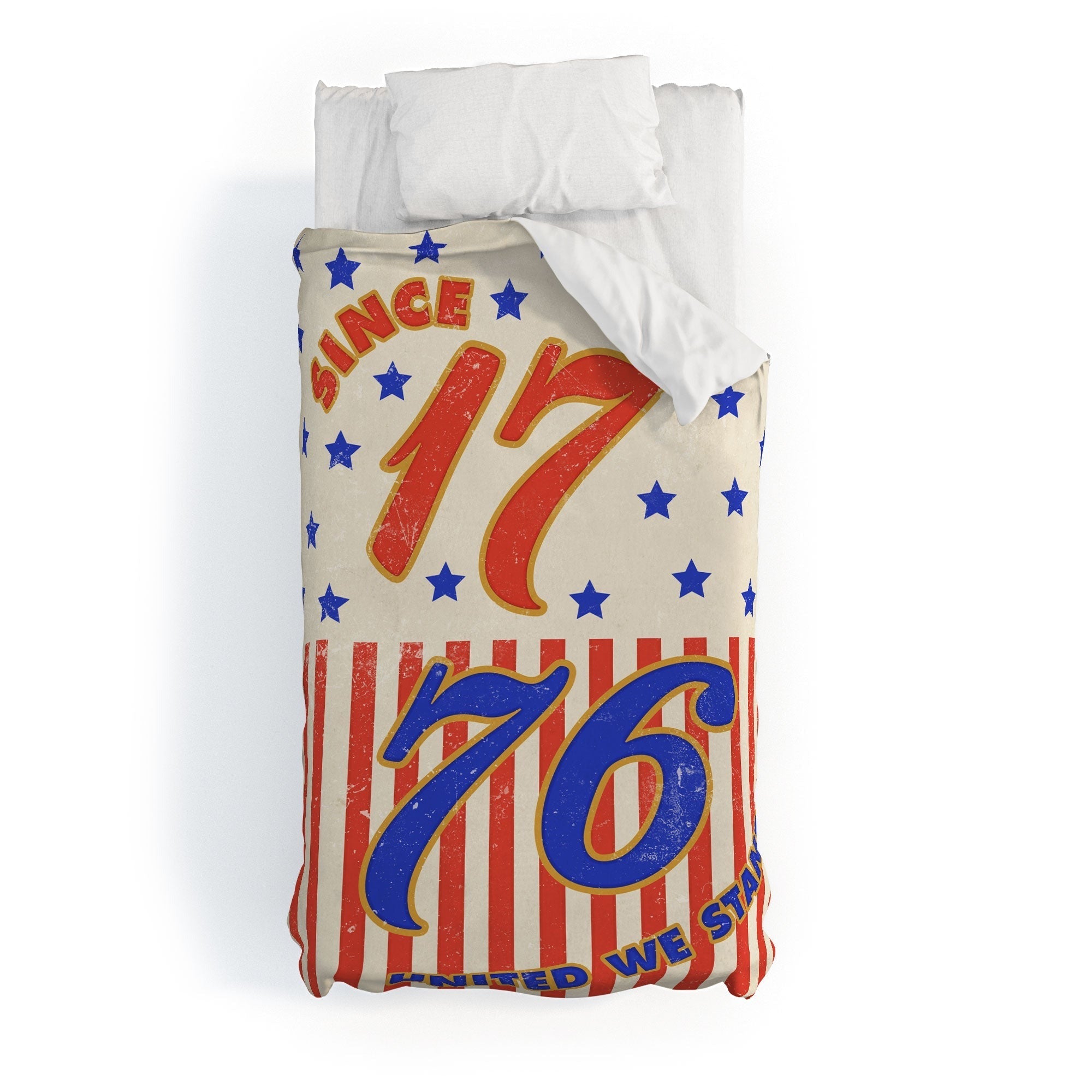 DENY Designs 1776 Stars Duvet Cover