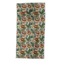 Marta Barragan Camarasa Retro Jungle Garden Beach Towel