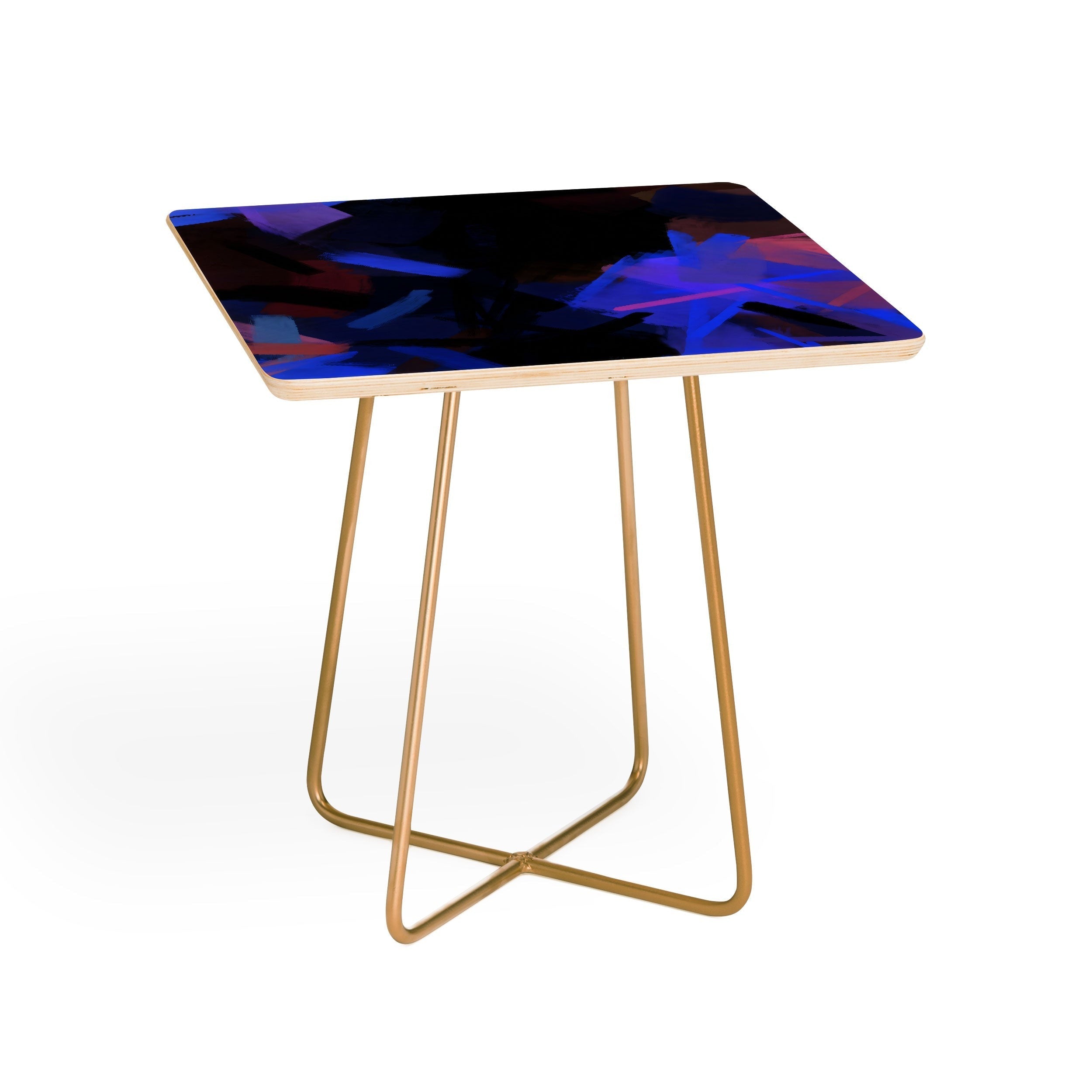83 Oranges Midnight Sparks Side Table