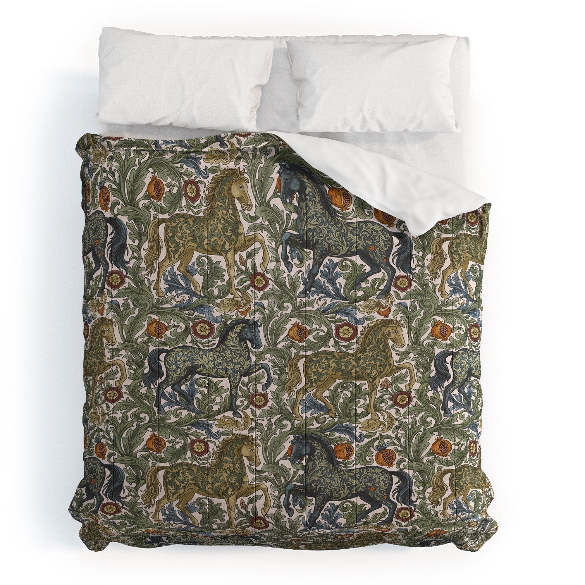Marta Barragan Camarasa Renaissance Horse Garden Comforter