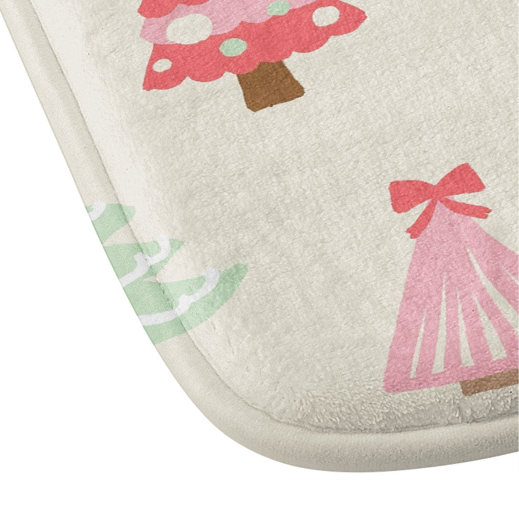 Design by Spark Christmas Tree Delight Memory Foam Bath Mat