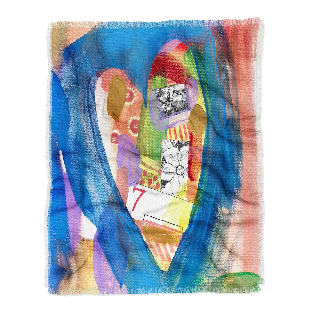 Natalie Baca Lucky in Love Throw Blanket