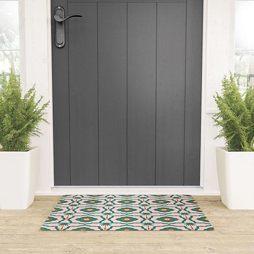Design by Spark Mid Mod Palm Springs Welcome Mat