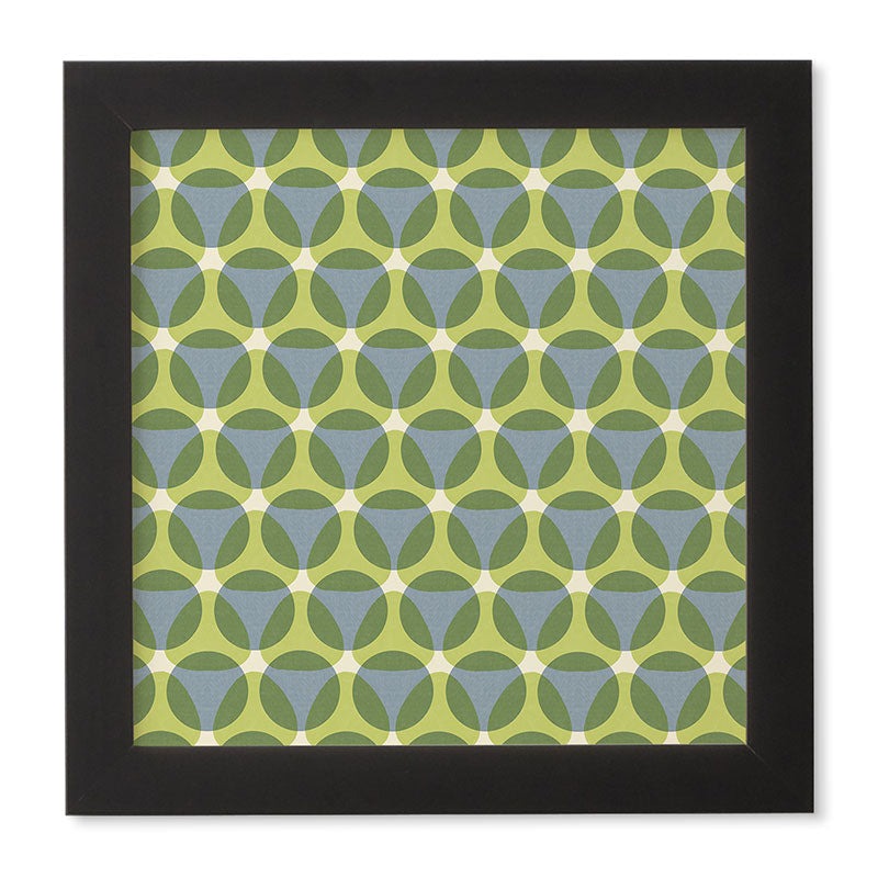 Marta Barragan Camarasa Stylish Retro Circle Framed Wall Art
