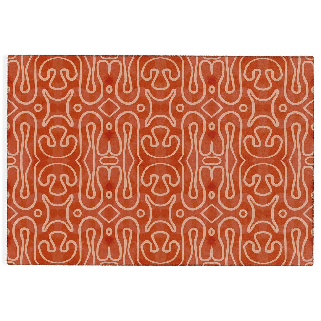 Mirimo Venexiana Burnt Orange Outdoor Rug