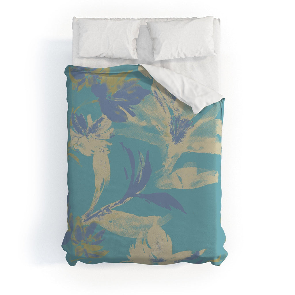 Gabriela Fuente Emma Floral Duvet Cover