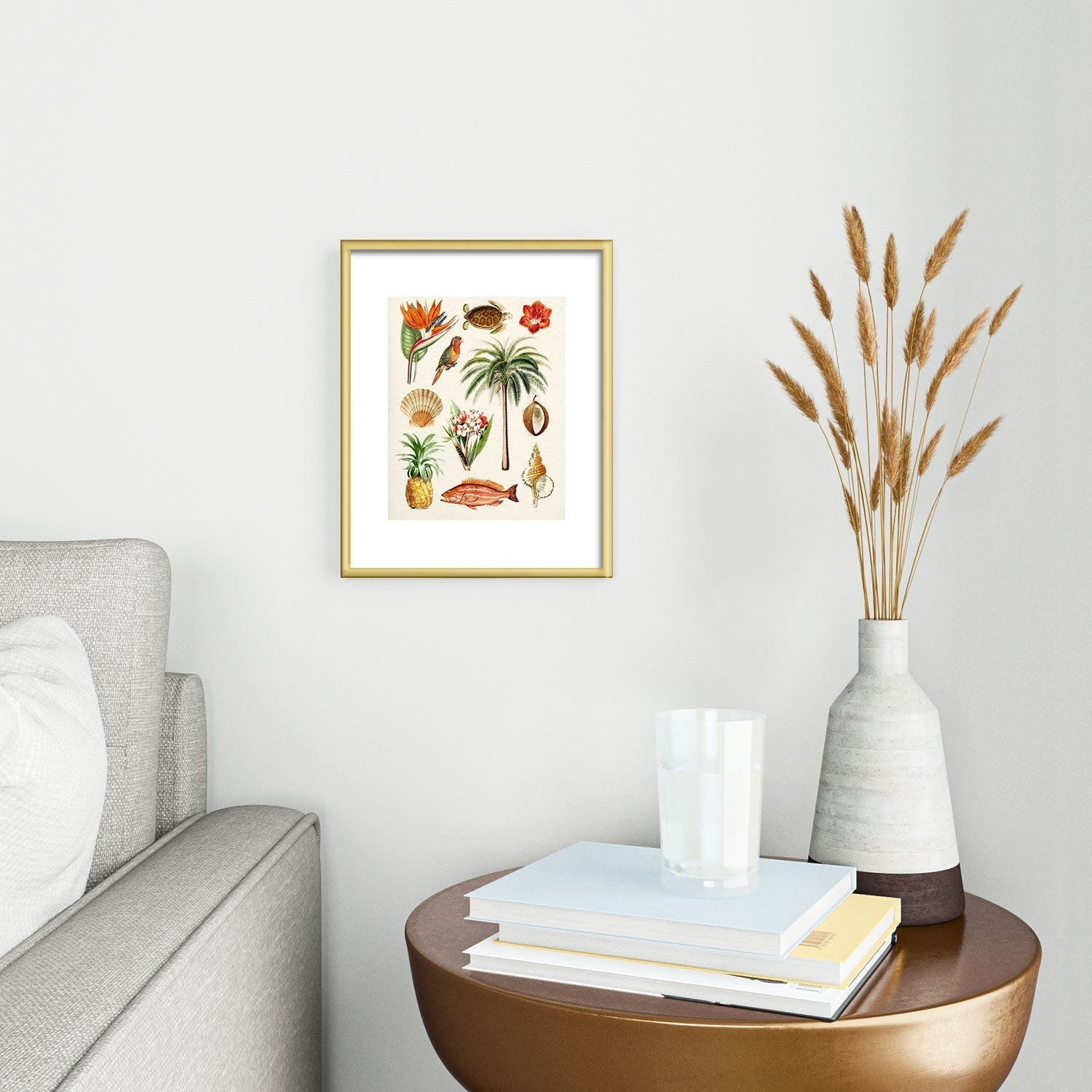 Gal Design Hawaii Collection Metal Framed Art Print