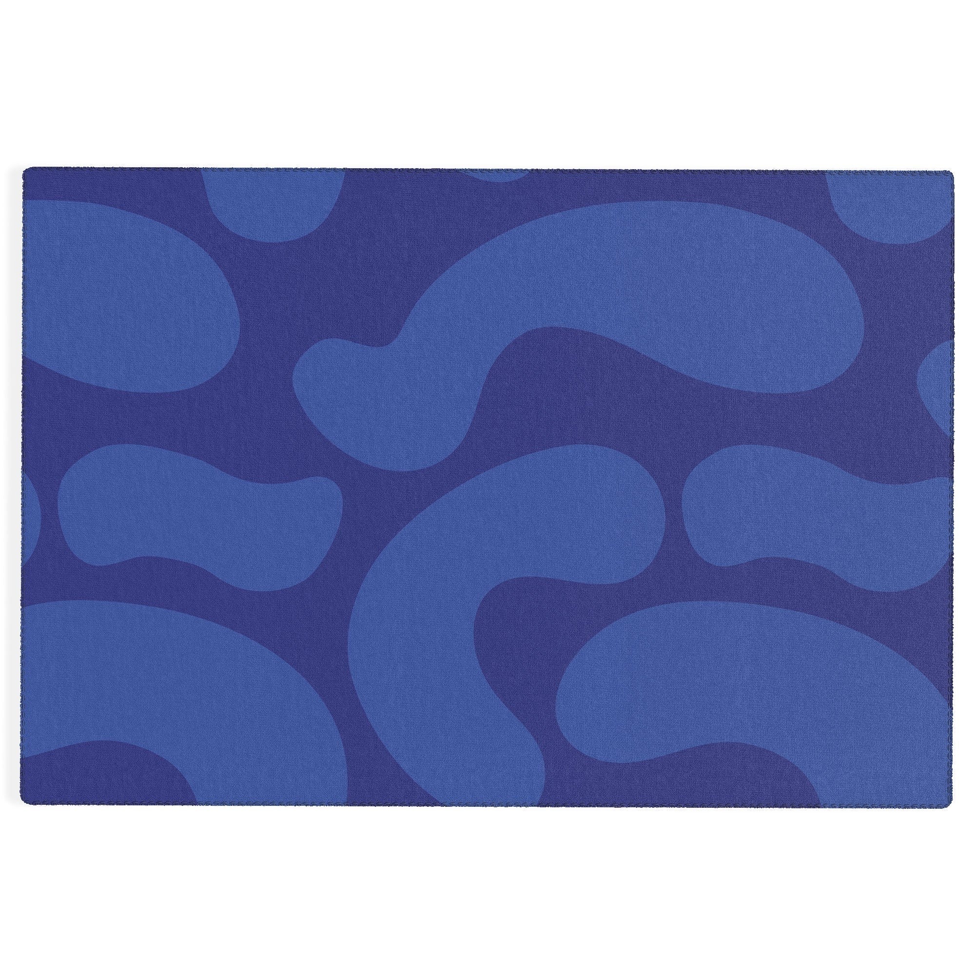 Camilla Foss Blue Pebble Outdoor Rug