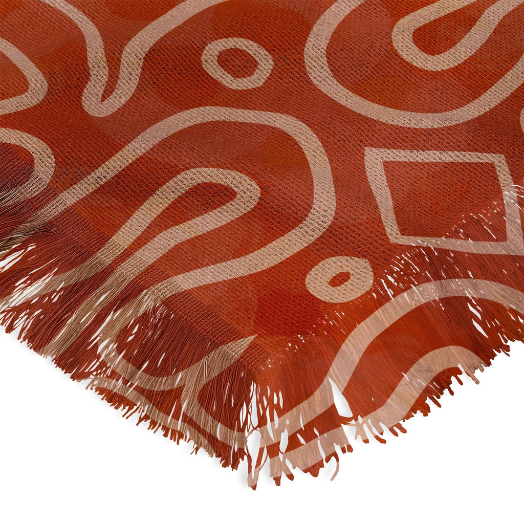 Mirimo Venexiana Burnt Orange Throw Blanket