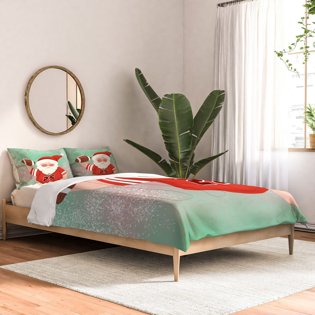Design by Spark Sporty Football Santa Comforter