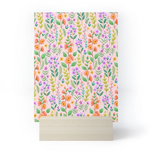 Pimlada Phuapradit Ditsy Spring Floral Mini Art Print