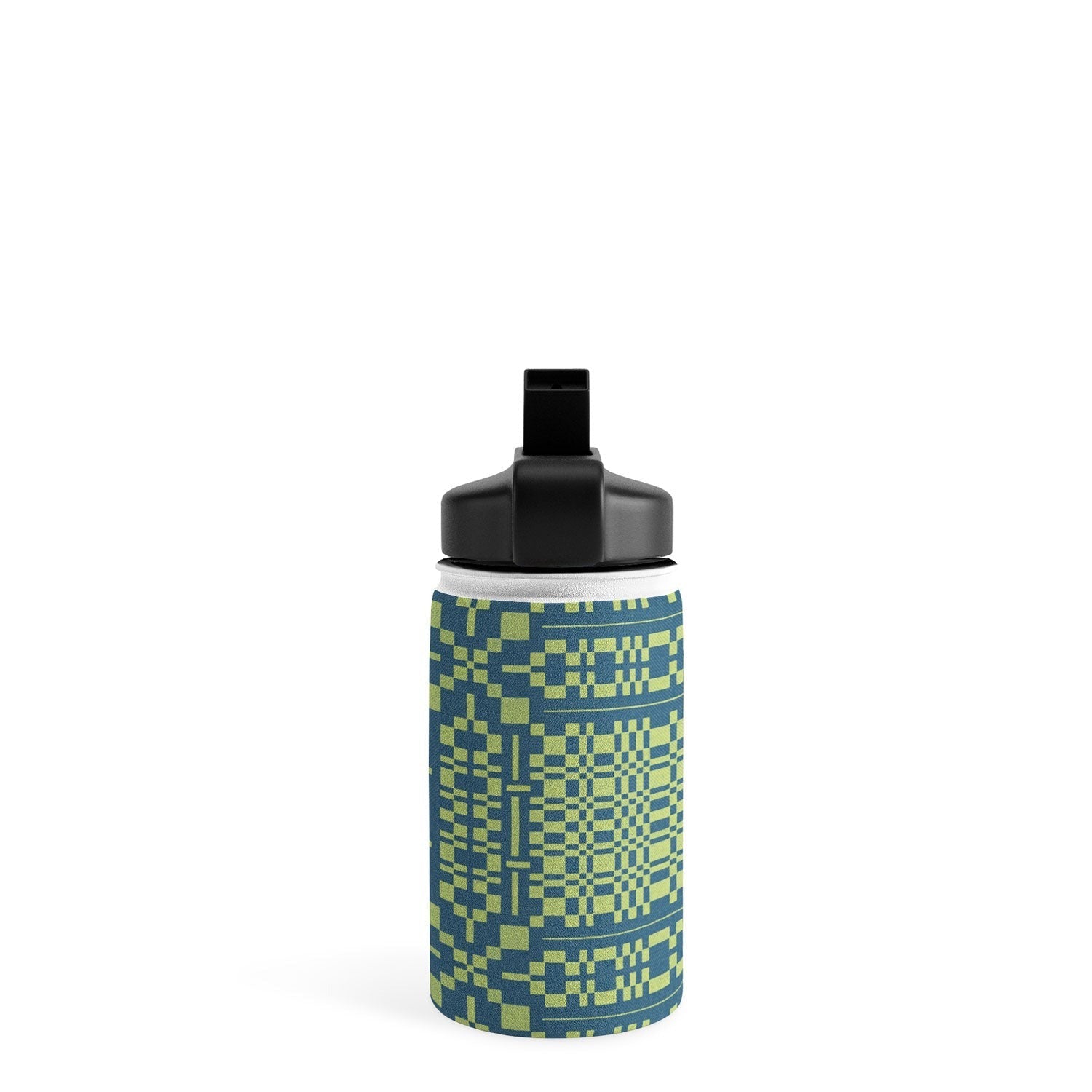 Marta Barragan Camarasa Nostalgic Grid Design Water Bottle
