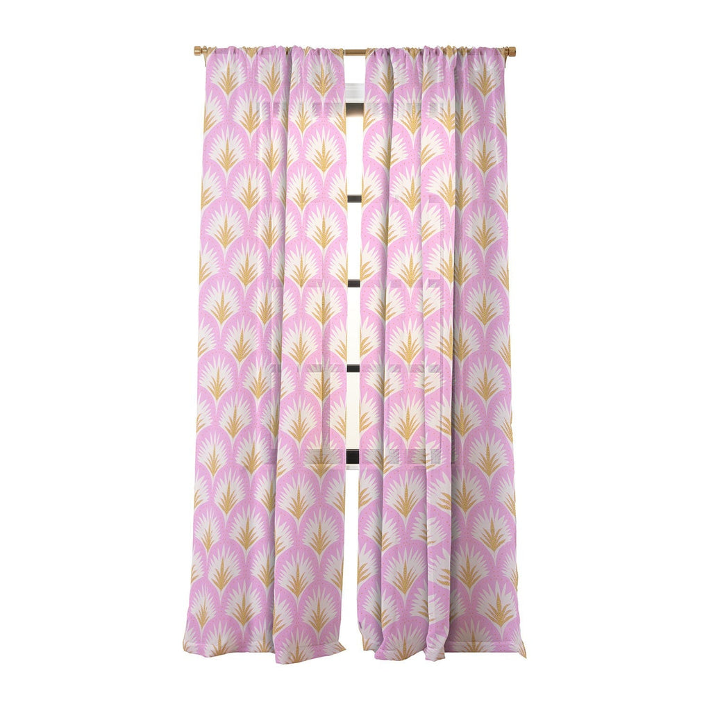 Jennifer Labre Pink Palmetto Sheer Non Repeat