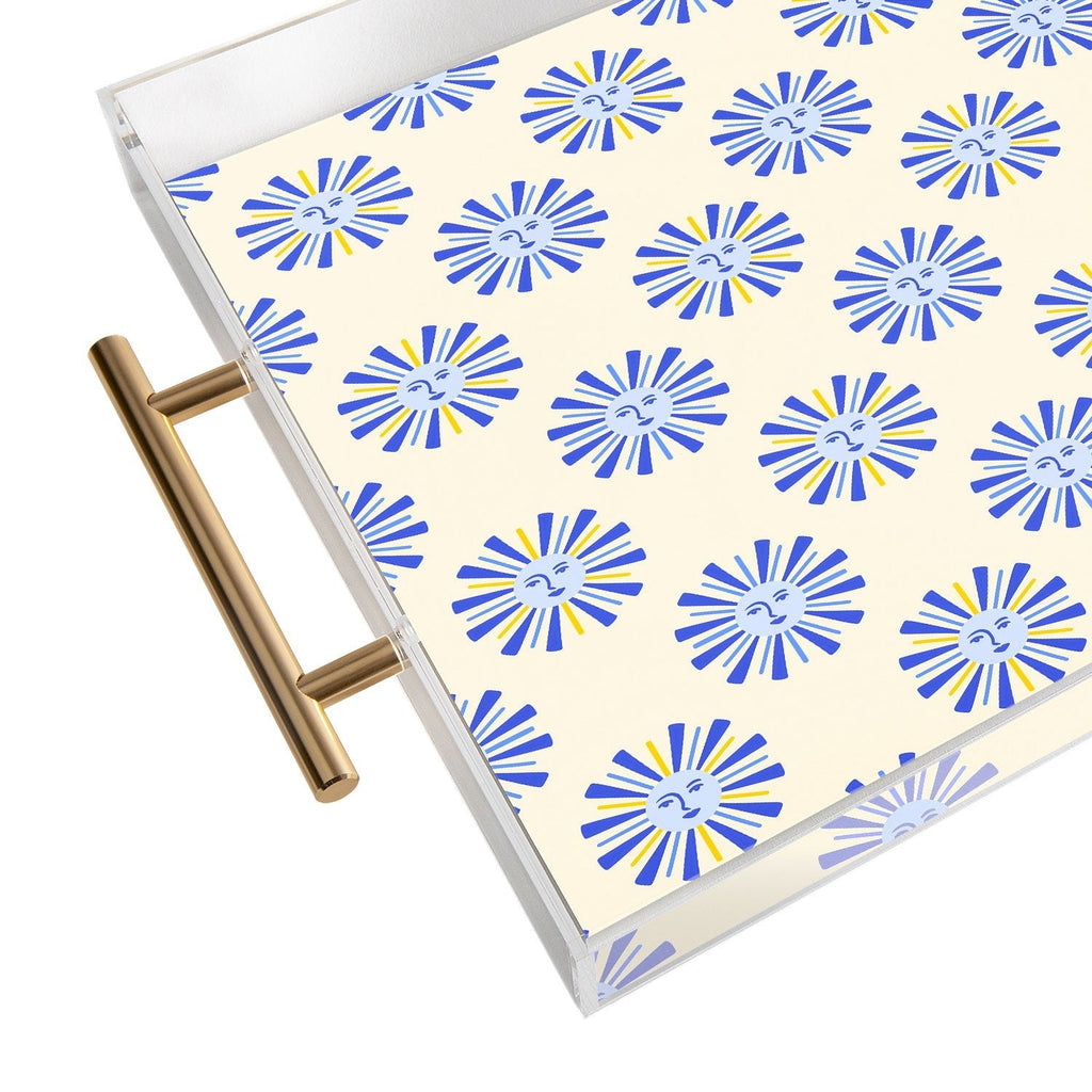 Design by Spark Dolce Vita Radial Sun Acrylic Tray